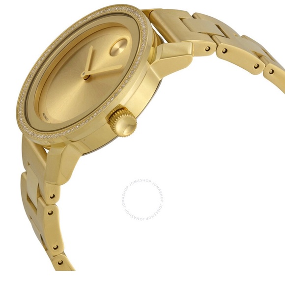 Bold Diamond Gold Dial Gold lon-plated
Unisex Watch - Picture 2 of 6